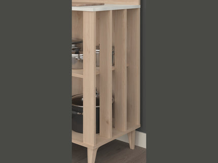 Parisot Buffet Gala 1 - Küchenbuffet Set in Eiche & Betonoptik