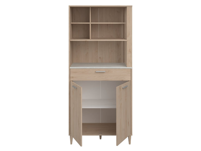 Parisot Buffet Gala 2 - Küchenbuffet Set in Eiche & Betonoptik