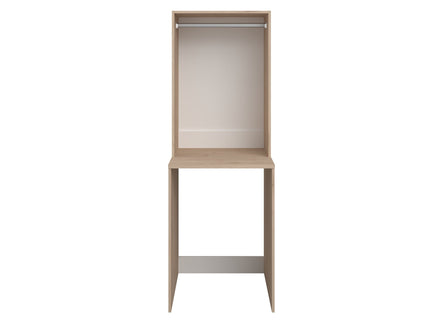 Parisot Laundry 2 Waschmaschinenumbauschrank Set - Weiß & Eiche für Hauswirtschaftsraum