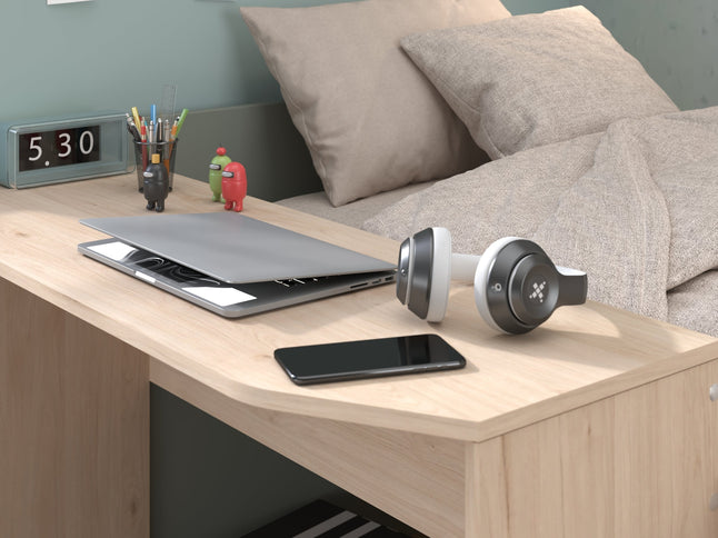 Parisot Kinderzimmer Set Jade 11 - Hochbett & Kleiderschrank - 90x200 cm