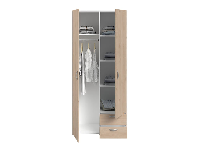 Parisot Kinderzimmer Set Jade 11 - Hochbett & Kleiderschrank - 90x200 cm