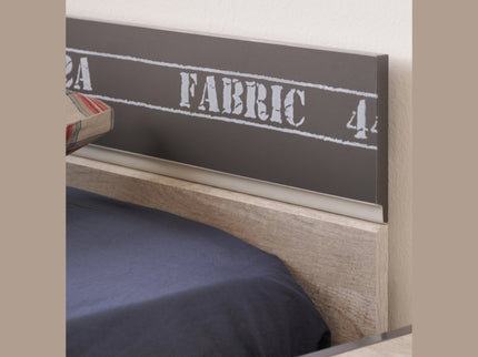 Parisot Kinderzimmer-Set Fabric 15 – mit Bett, Nako, Bettschubkasten & Schreibtisch