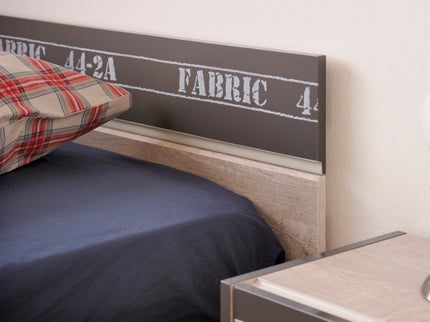 Parisot Kinderzimmer-Set Fabric 21 – mit LED-Gamertisch, Bett, Kommode & mehr