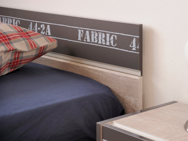 Parisot Kinderzimmer-Set Fabric 21 – mit LED-Gamertisch, Bett, Kommode & mehr