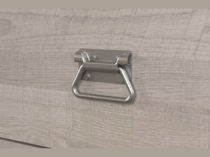 Parisot Kinderzimmer-Set Fabric 11 – mit Bett,Schrank,Schreibtisch,Nako, Kommode & Bettschubkasten