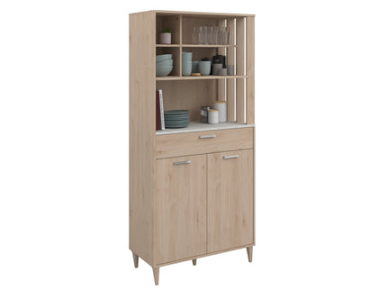 Parisot Buffet Gala 11 - Küchenbuffet in Eiche & Betonoptik