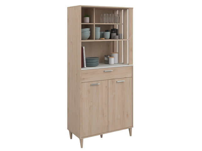 Parisot Buffet Gala 11 - Küchenbuffet in Eiche & Betonoptik