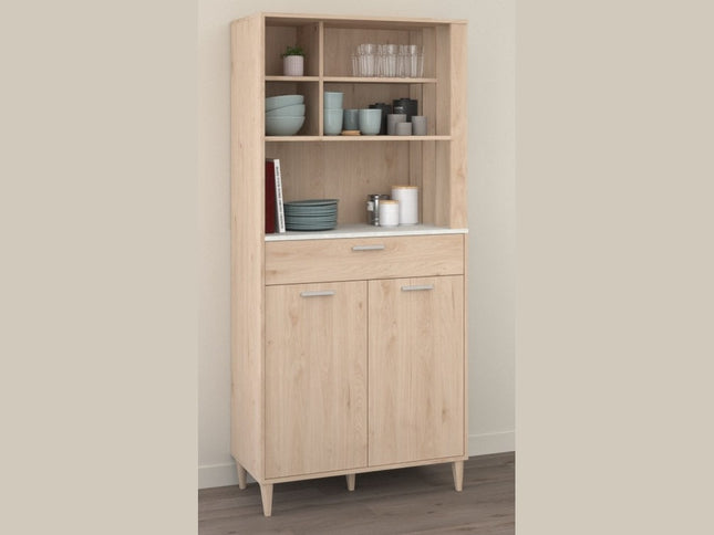 Parisot Buffet Gala 11 - Küchenbuffet in Eiche & Betonoptik