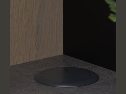 Parisot Buffet Fumay 2 - Küchenbuffet Set -Buffet & Insel in Eiche-Betonoptik