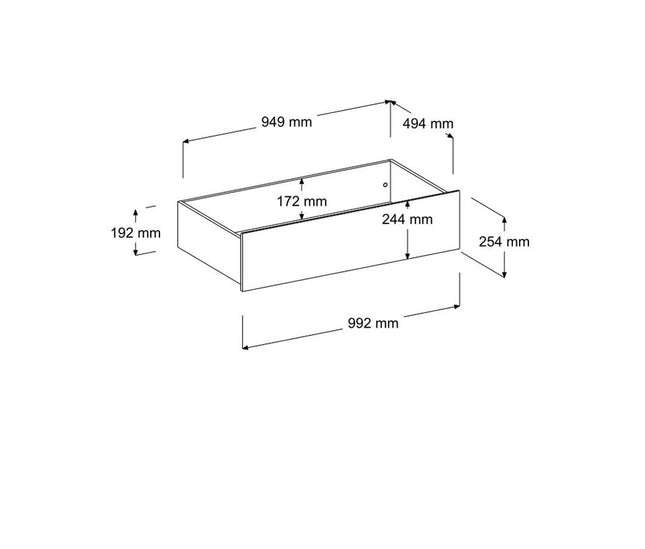 Parisot Kinderzimmer-Set Sleep 41 – 4-tlg. Stauraumbett, Bettschubkästen, Kommode & Kleiderschrank - Weiß/Eiche
